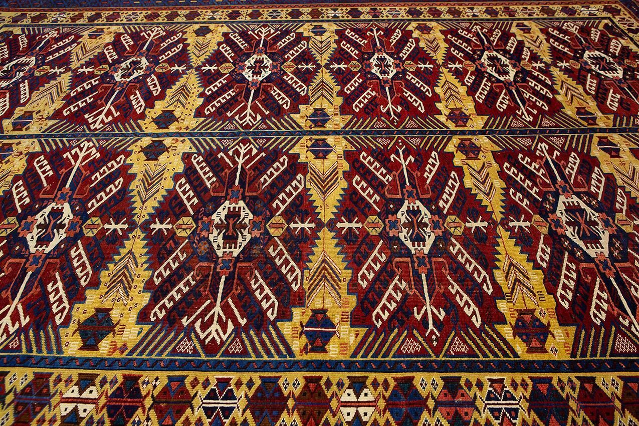 Caucasian Rug Zeiwa 'Zeiva' Rare Piece, 19th Century photo furniture