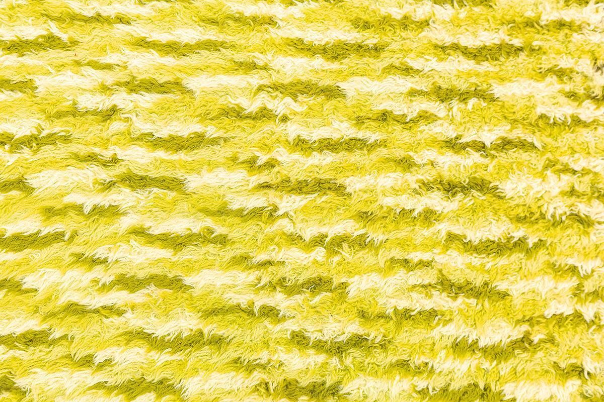 Rya Rug Shaggy Scandinavian Design Olive Green photo 1336.0
