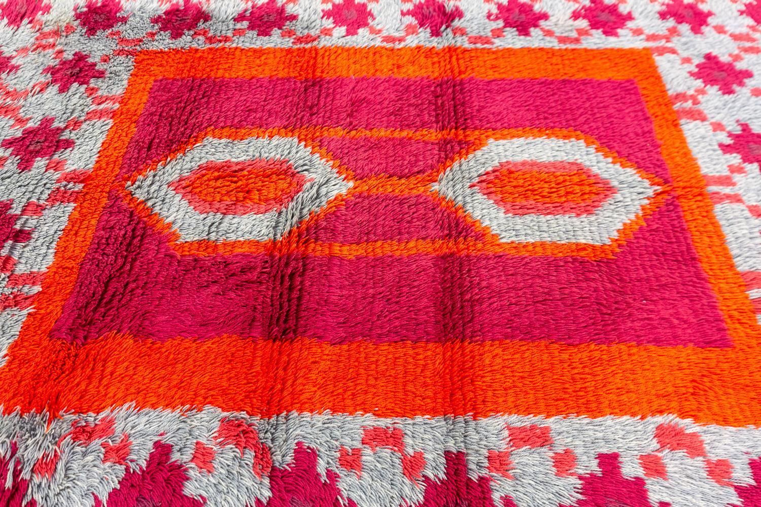 Rya Rug Swedish, 1950 1970 photo vinterior