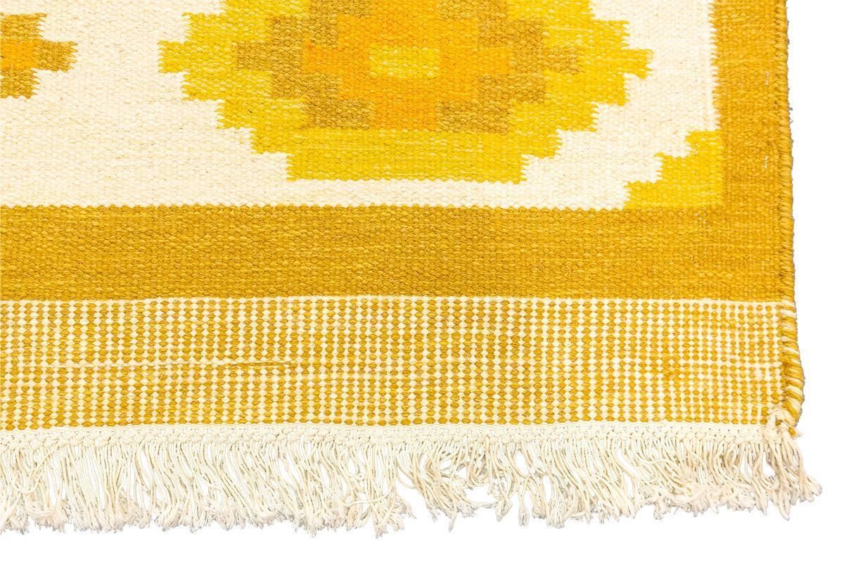 Scandinavian Rug Rollakan Cross Motif Design photo buy