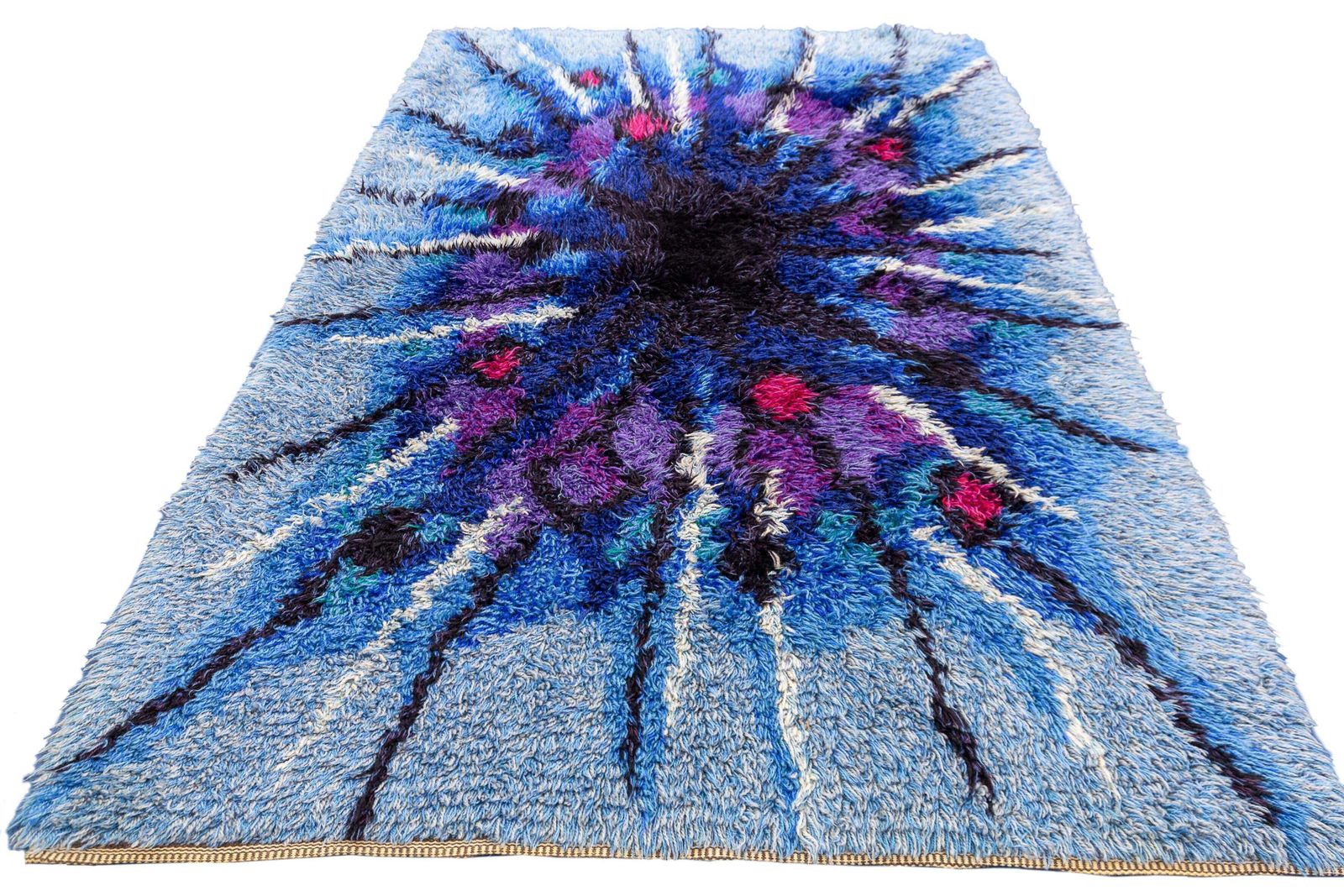 photo furniture Rya Rug Swedish Abstract Design