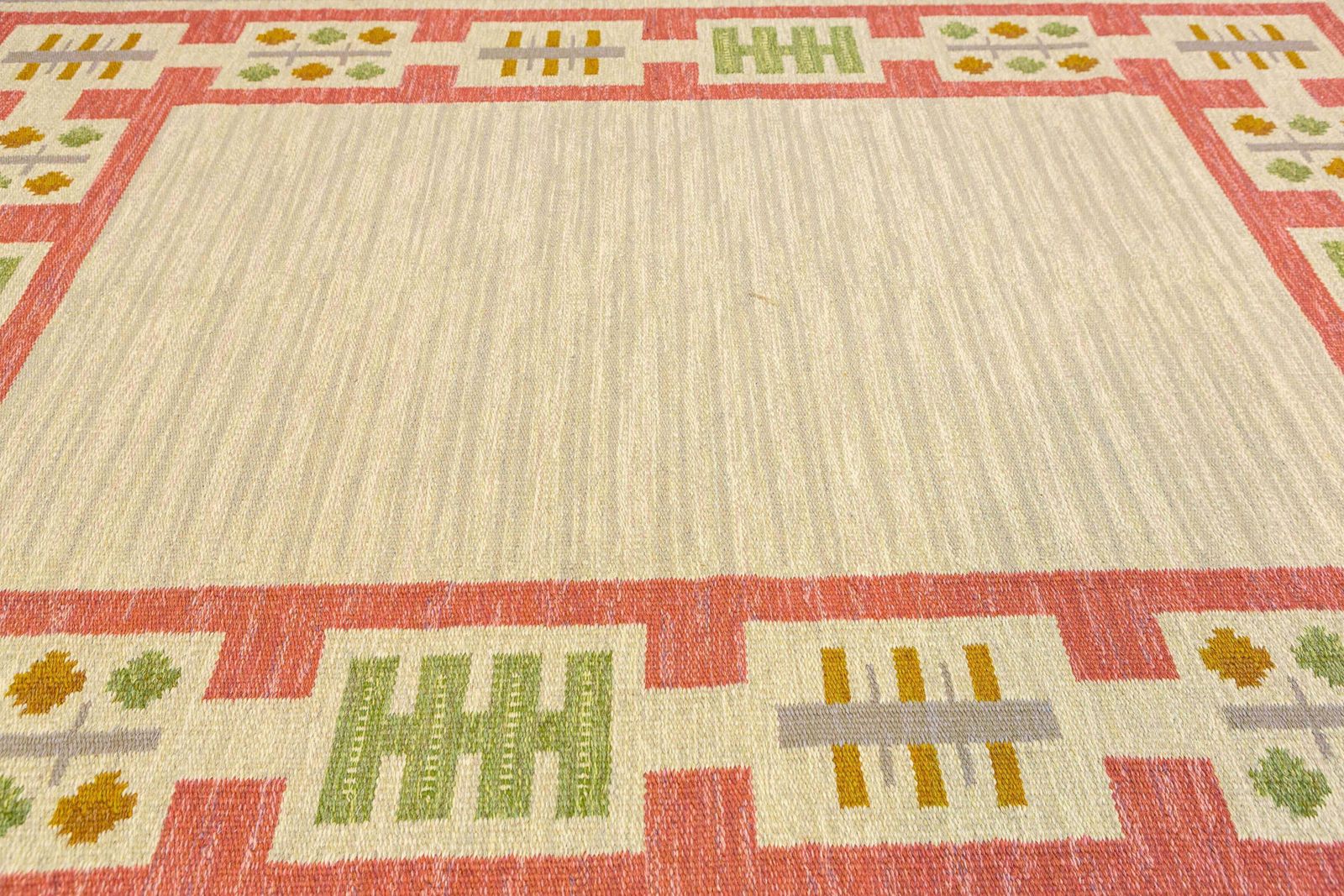 Scandinavian Rollakan Swedish Rug photo for sale