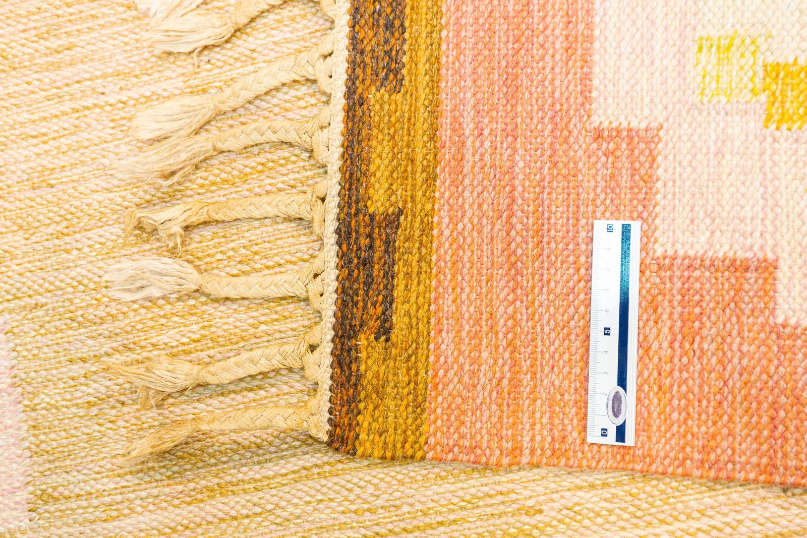Scandinavian Rug Flat Weave By Ingegerd Silow photo buy