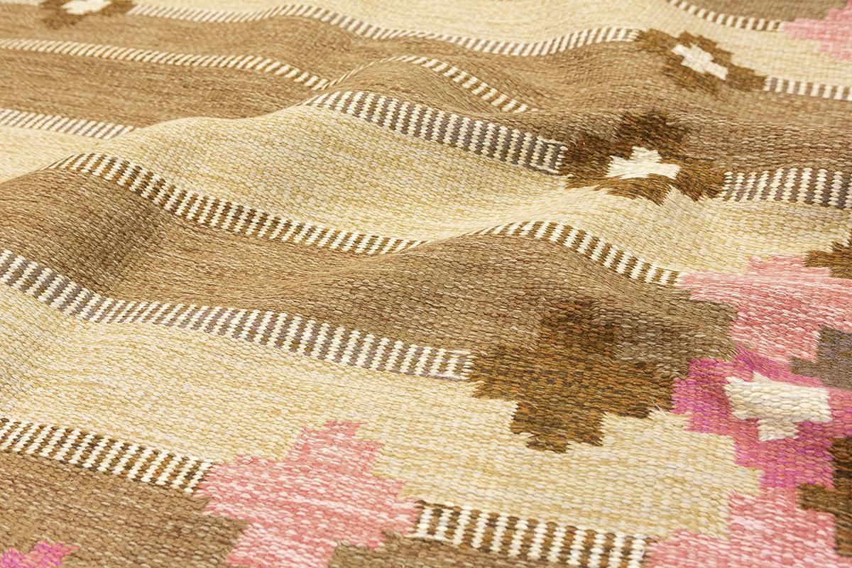 Scandinavian Rug Rollakan Signed Piece photo vinterior