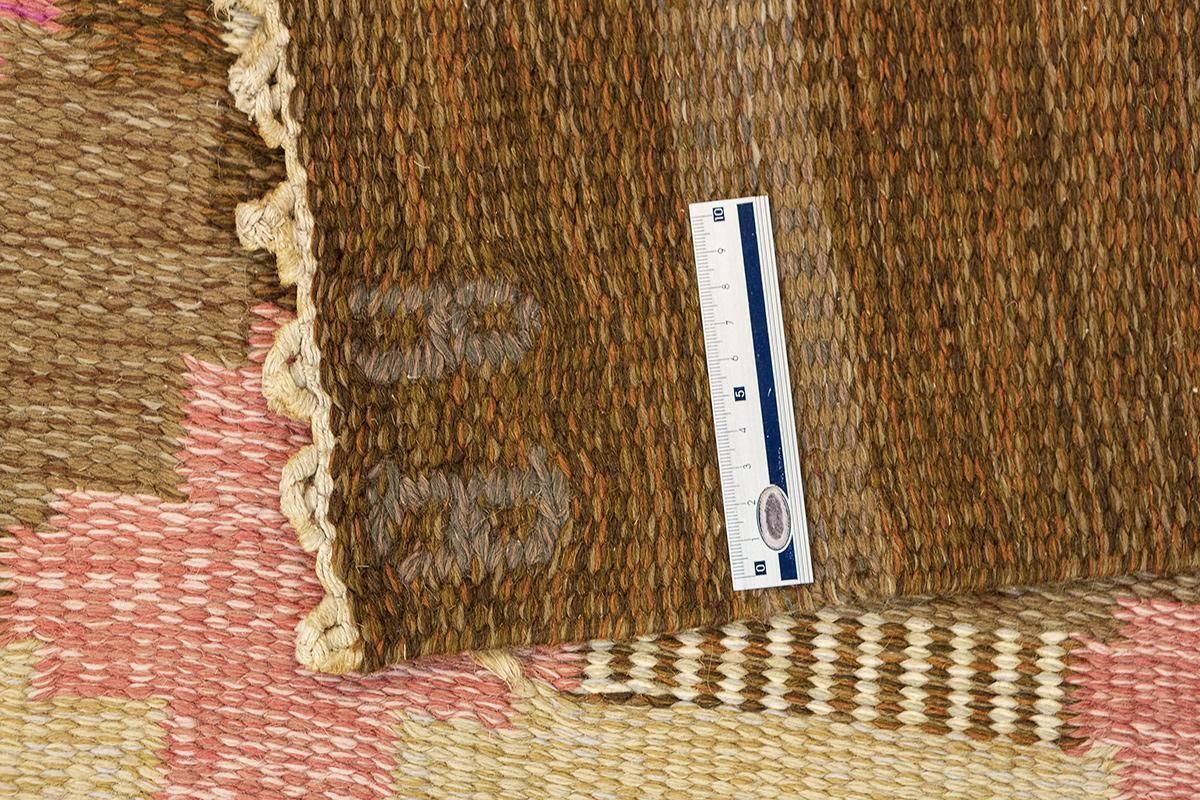 Scandinavian Rug Rollakan Signed Piece photo vintage