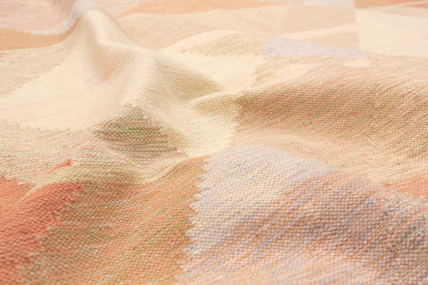 Vintage Swedish Flat Weave Kilim By Anna Joanna Angstrom photo vinterior