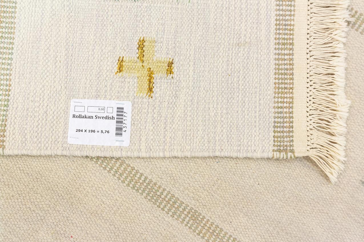photo furniture Swedish Flatweave Rug Rollakan, 1950 1970