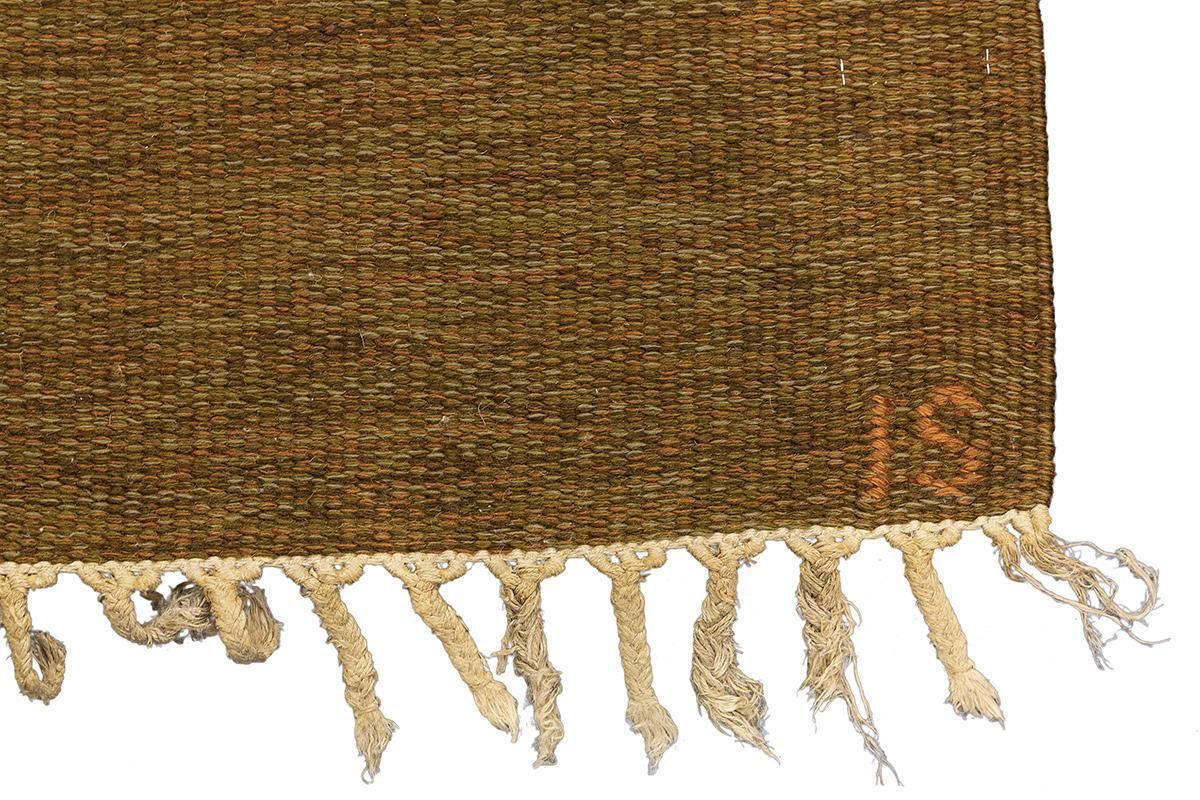 Scandinavian Rug Rollakan  By Ingegerd Silow photo Textiles