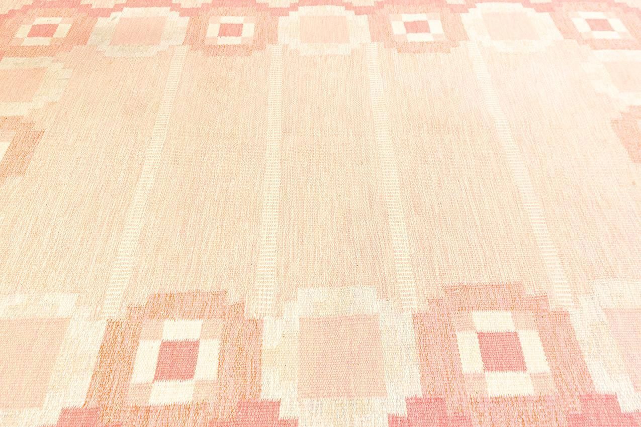 Scandinavian Rug Rollakan Signed Gg photo for sale
