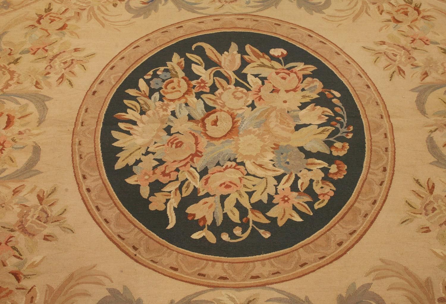 Aubusson Rug Flat Weave Chinese photo buy
