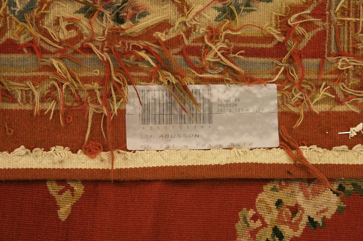 Aubusson Rug Flat Weave Chinese, 21st Century photo vinterior