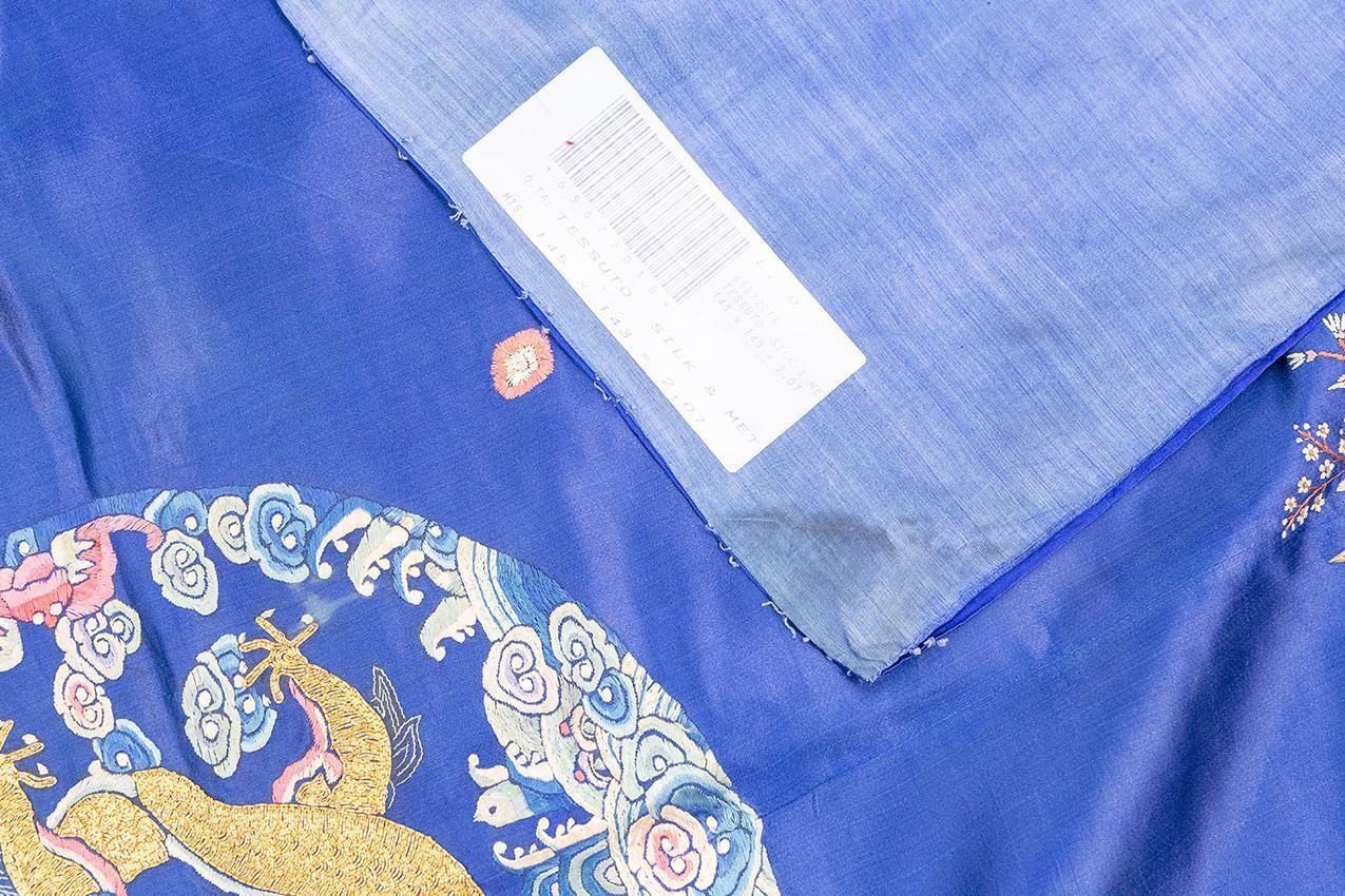 photo for sale Chinese Silk Textile Five Clawed Dragon