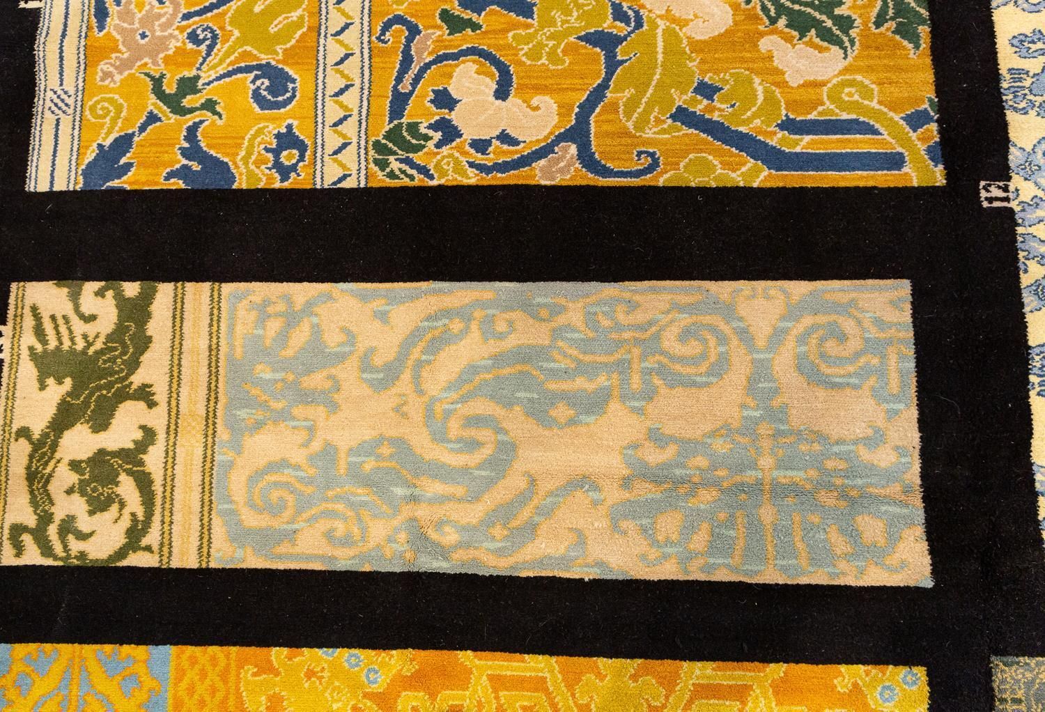 photo buy Vintage Spanish Designer Rug Wool, 1950 1970