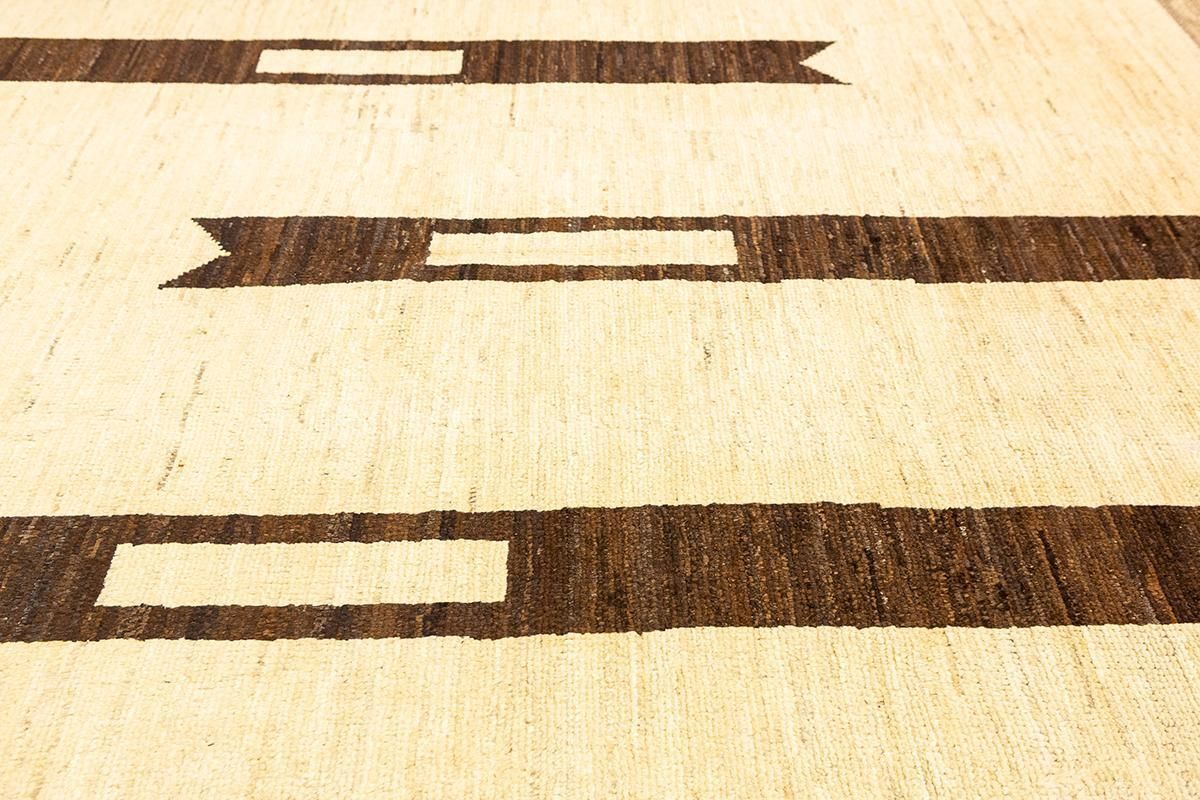 Beni Ourain Moroccan Rug Tribal Design All Wool photo for sale