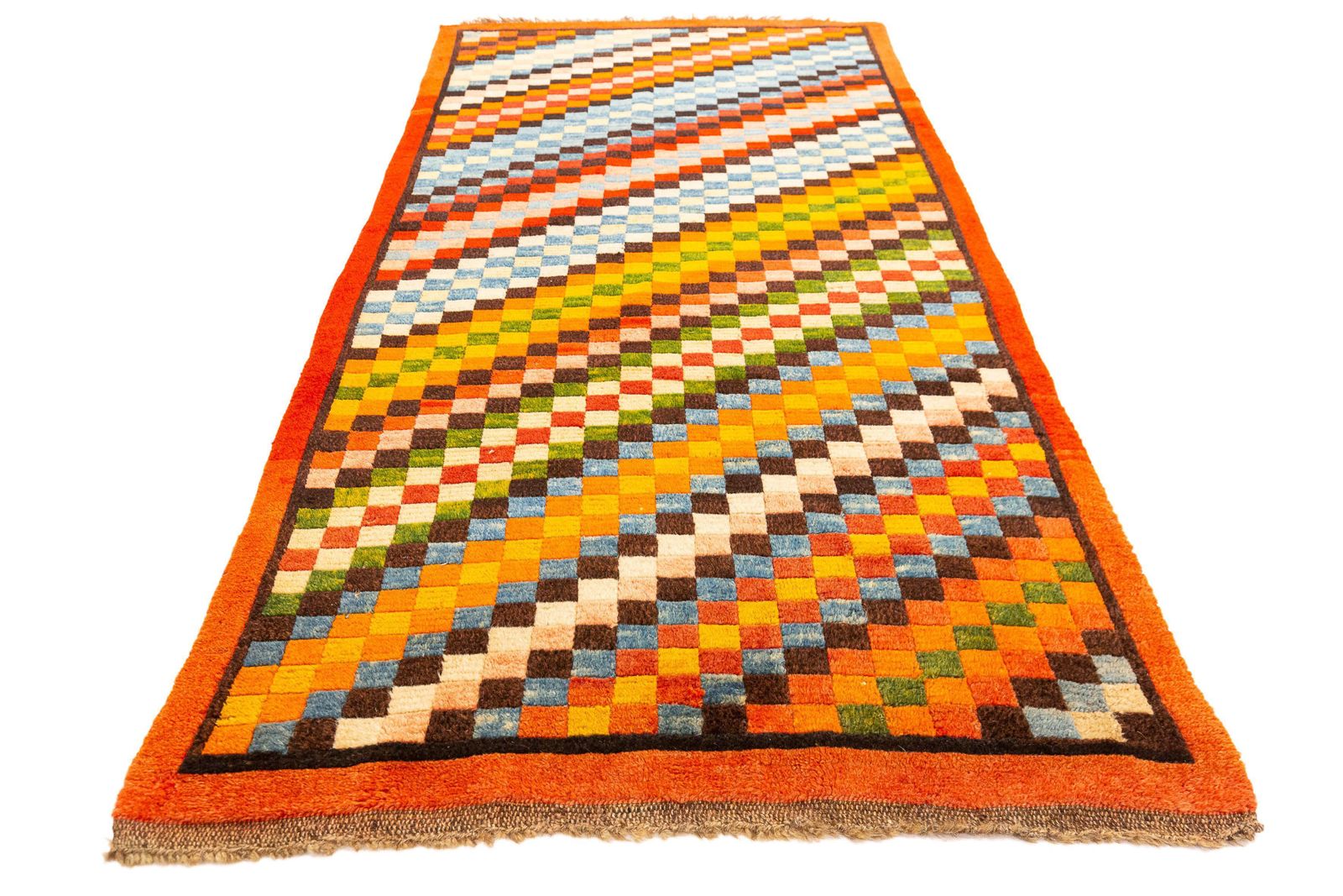 Tibetan Rug Colorful Design photo furniture