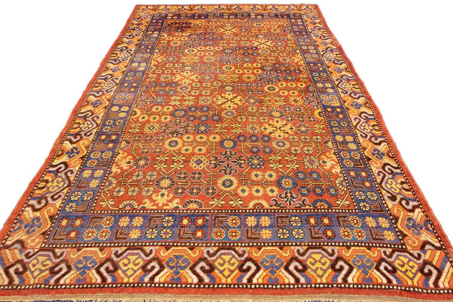 Antique Khotan Rug, 1800 1820 photo furniture