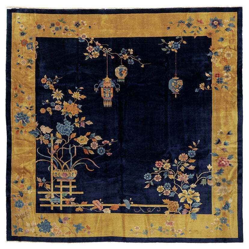 Chinese Art Deco Rug By Walter Nichols