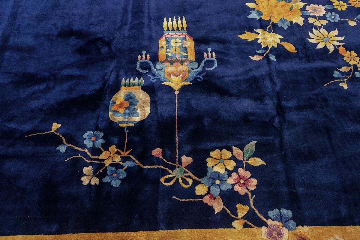 Chinese Art Deco Rug By Walter Nichols photo vinterior