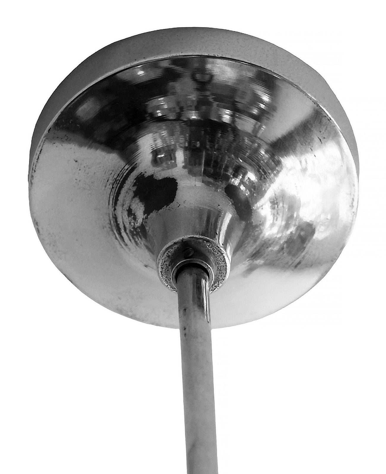 Mid Century Italian Reggiani Trumpet Chrome Chandelier, Circa 1970 photo 1274.0