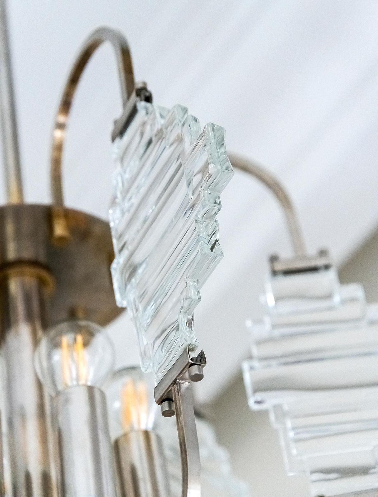 Mid Century Italian Chandelier By Sciolari, Circa 1970 photo 2043.0