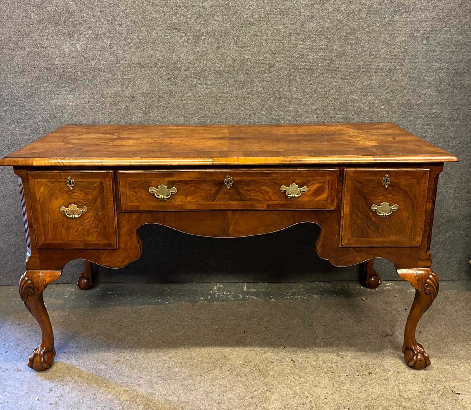 Antique Walnut Desk Or Dressing Table photo furniture