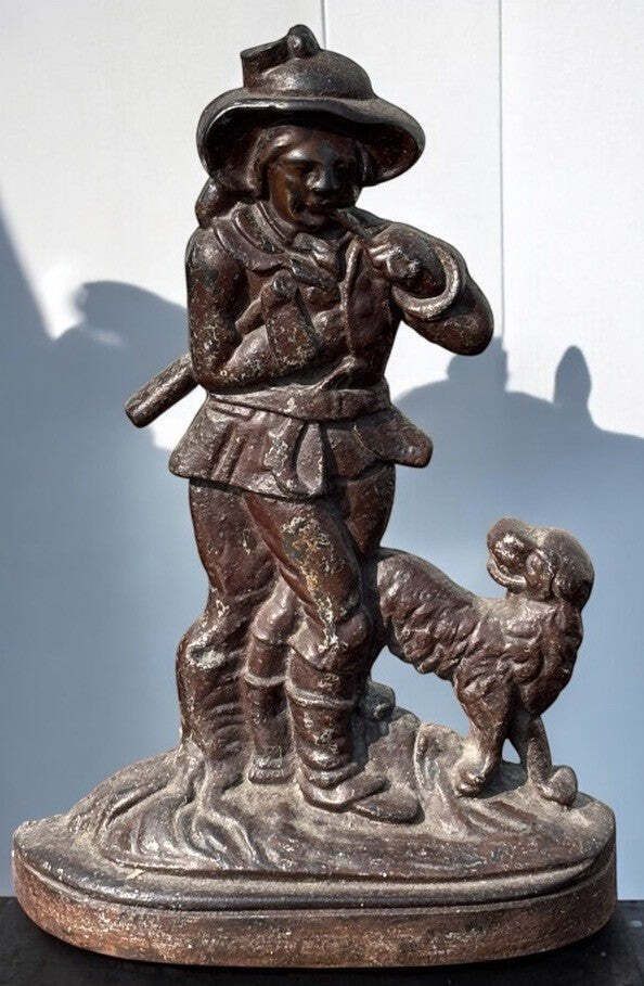 Antique Cast Iron Doorstop, 1800s