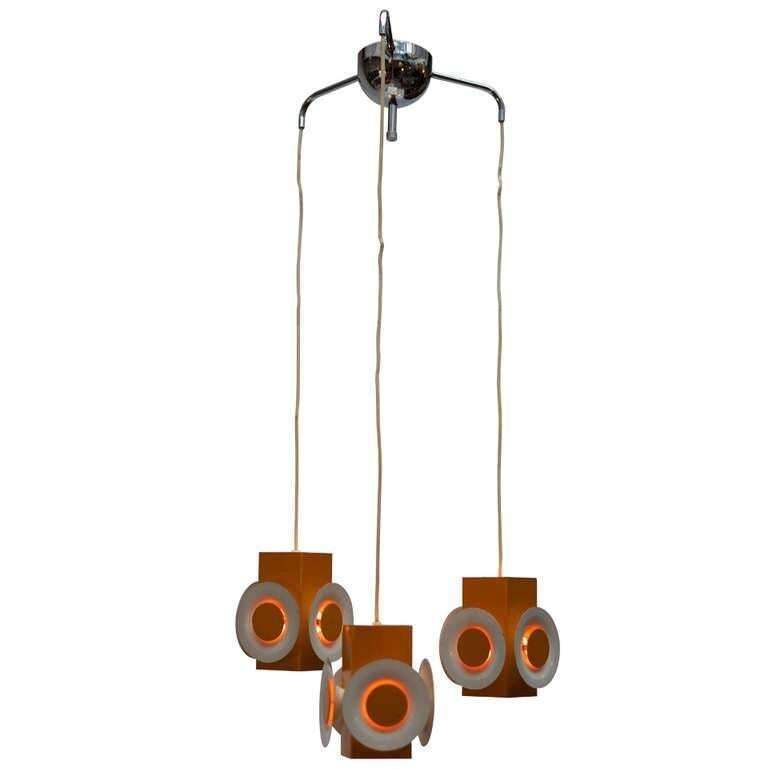 Pair Of Raak Pendant Lamps