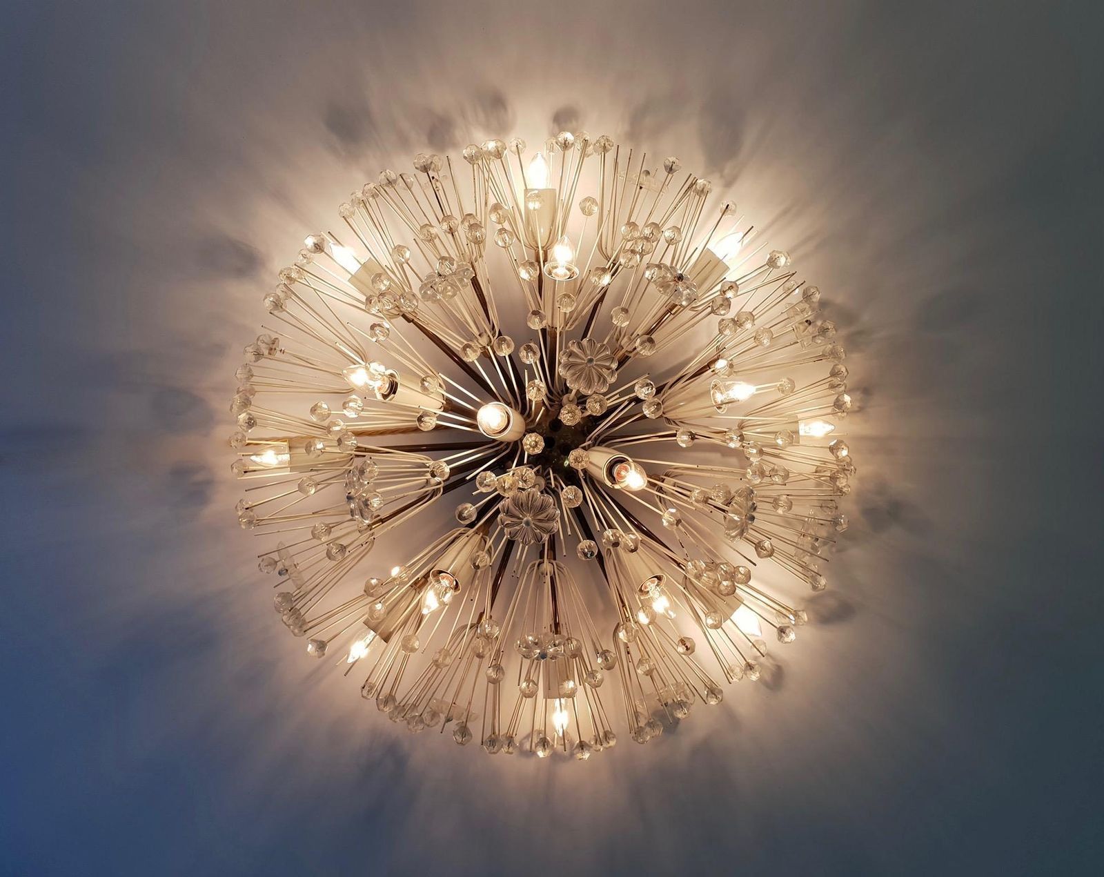 Emil Stejnar Snowball Flush Mount Chandelier photo furniture