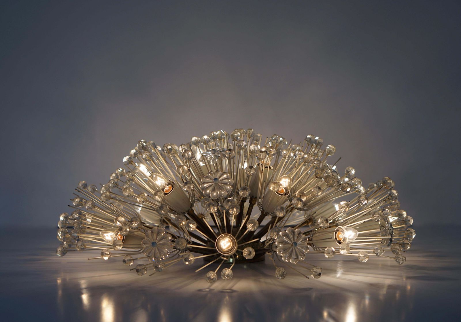 Emil Stejnar Snowball Flush Mount Chandelier photo 1613.0