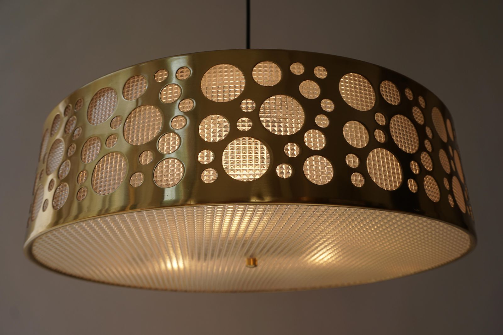 Lighting Italian Brass Pendant Light photo