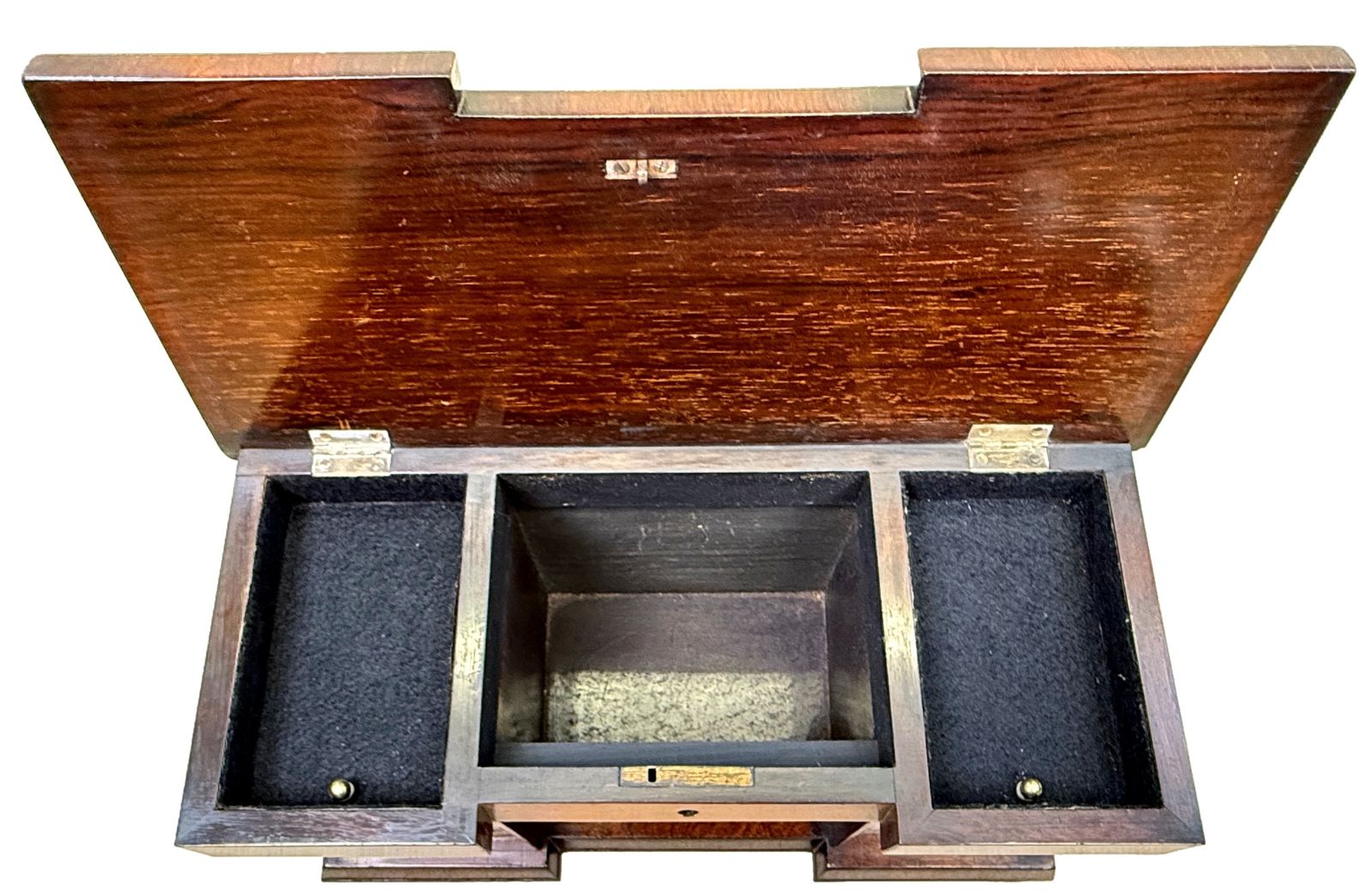 photo for sale Rosewood Regency Tea Caddy Miniature Sideboard (England, Circa 1835)