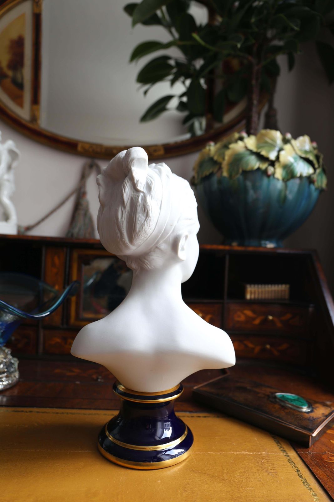 Camille Tharaud For Limoges Little Girl Biscuit Bust photo buy
