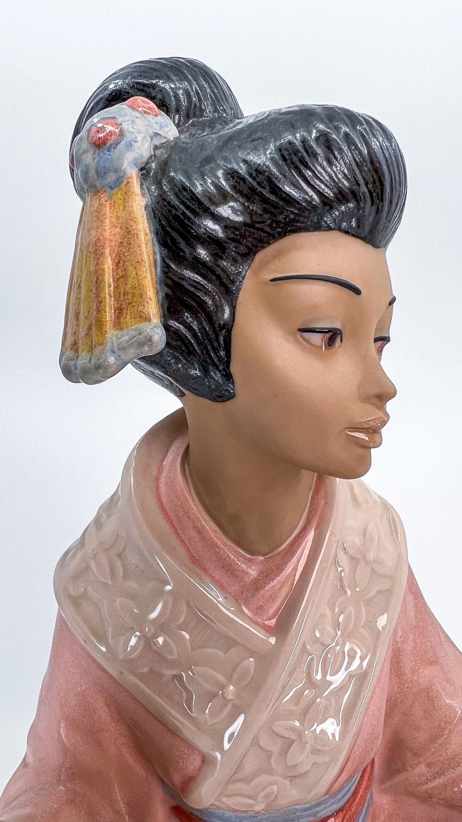 photo for sale Nadal Porcelain Japanese Geisha Figurine Made In Spain