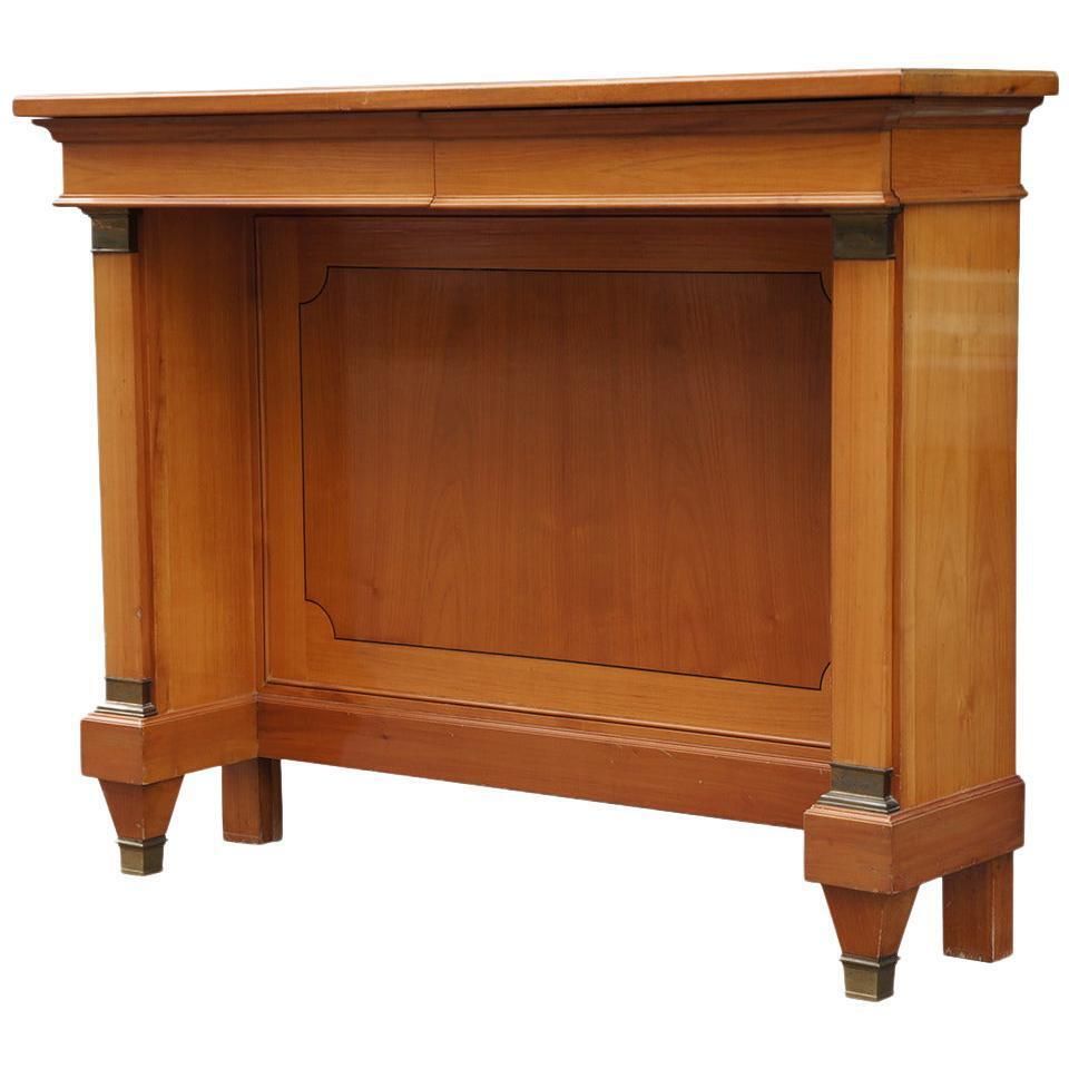 Fine Cherrywood 1950s Console Or Side Board