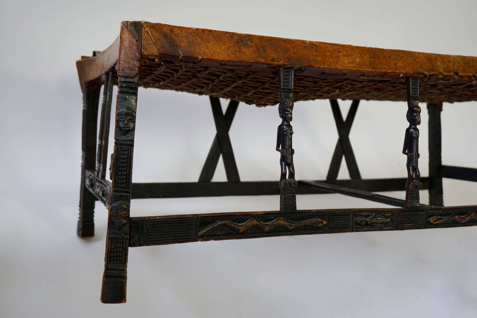 Hardwood Chokwe Bench, Angola, 19th Century photo Furniture