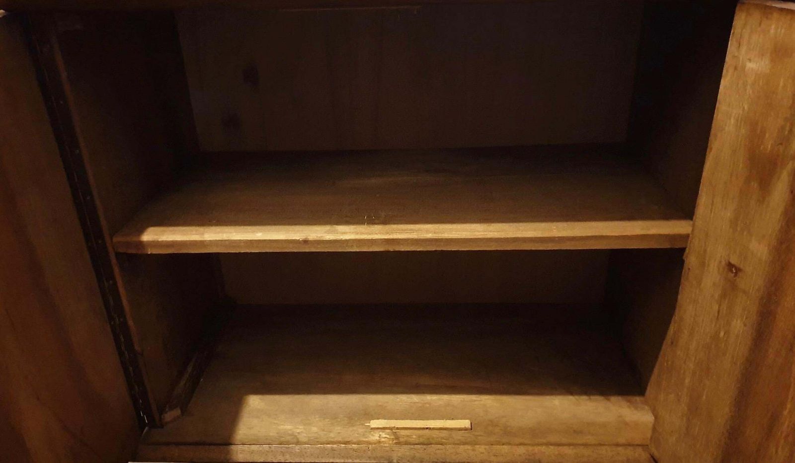 2933.0 1950s Carved Wooden Cabinet From Congo photo