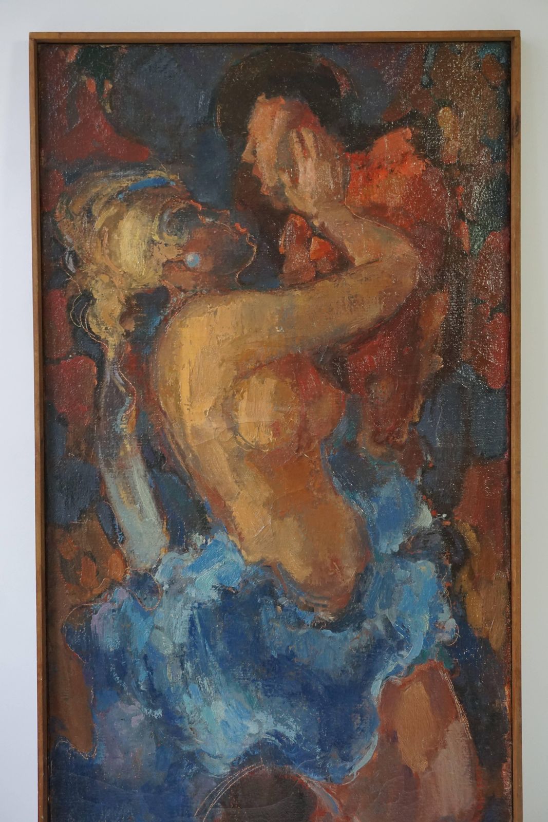 Oil On Canvas Painting, 1968, J Mijsbergen photo 3821.0