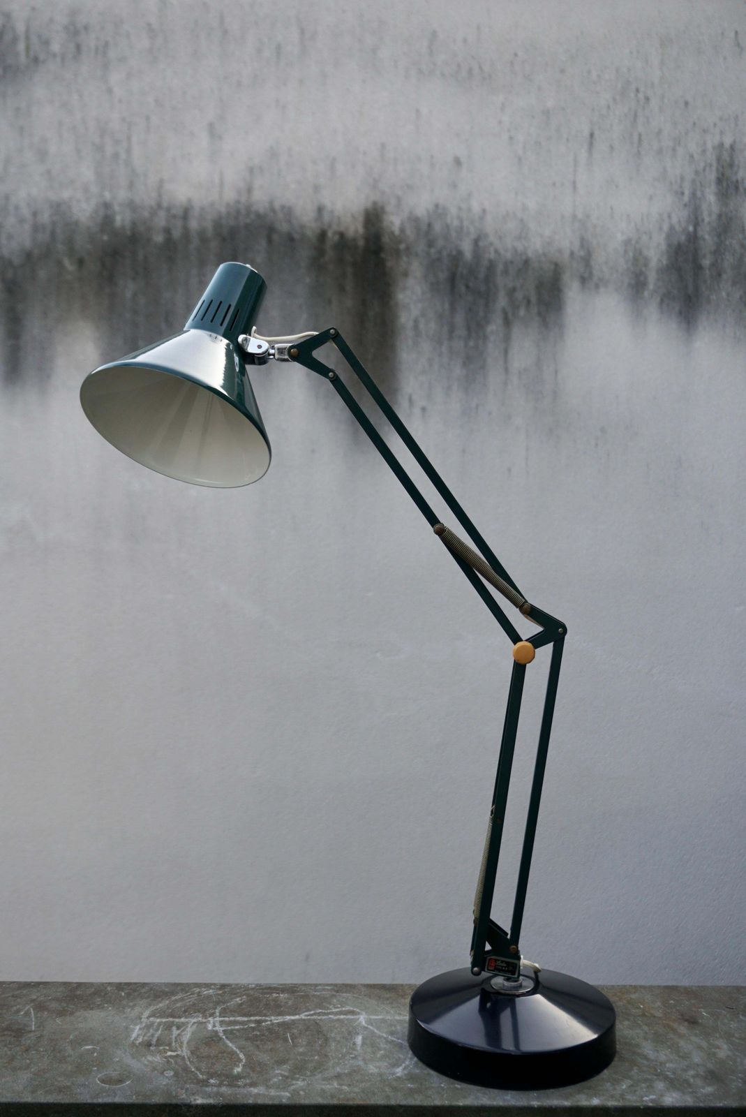Industrial Office Architect Desk Lamp By Ledu, 1970s, Made In Sweden photo buy