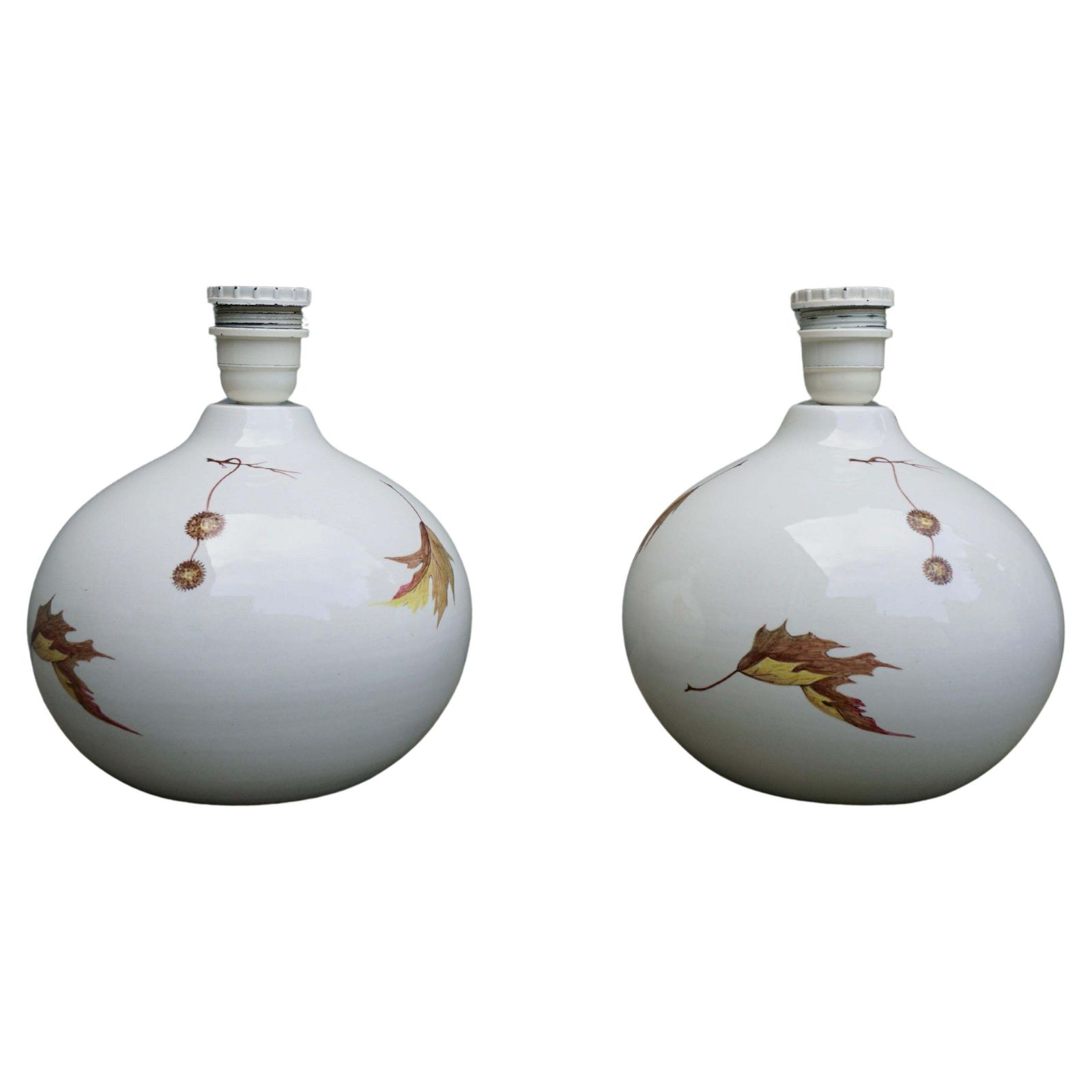 Pair Of Italian 1960s Table Lamps By Bassano