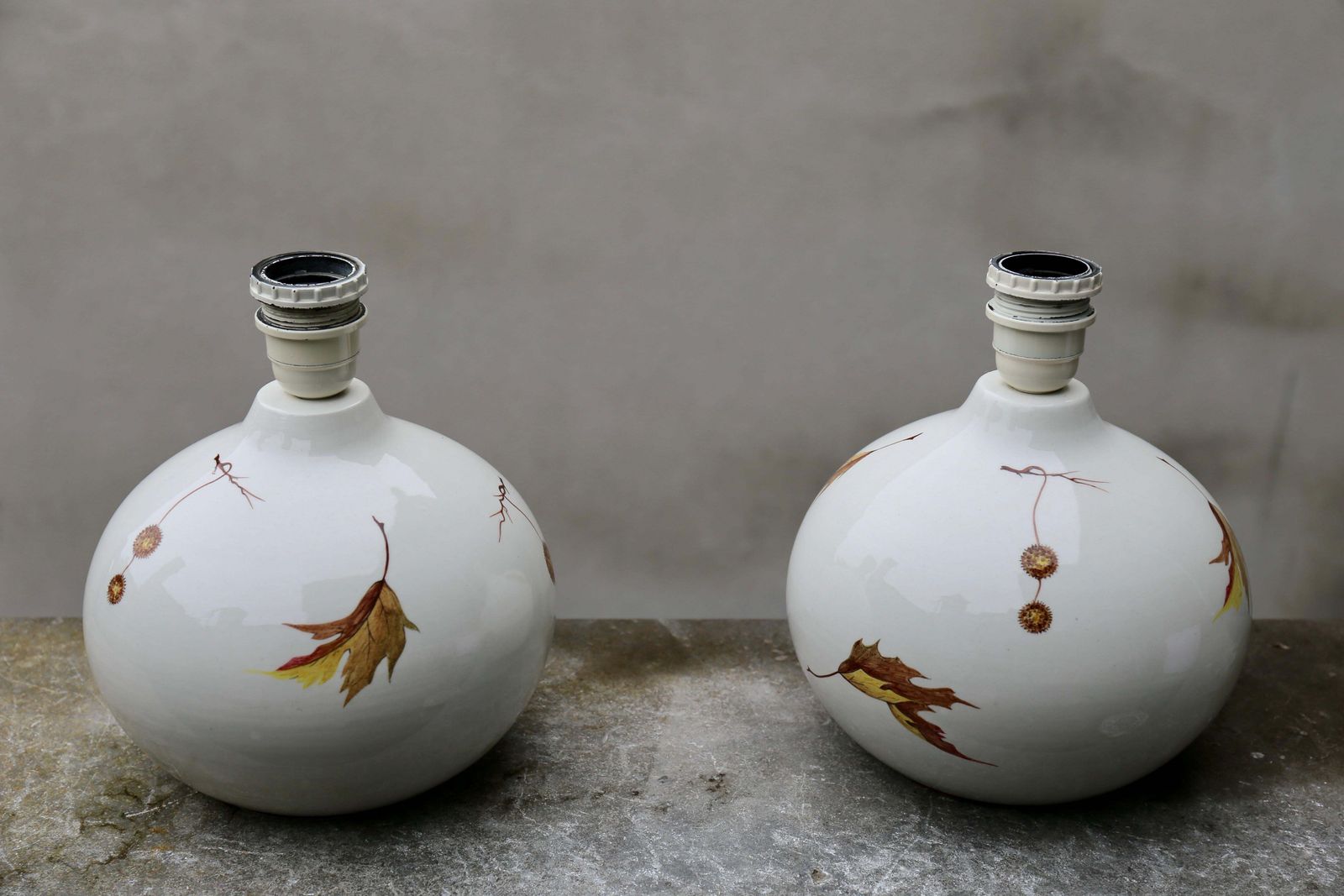 Pair Of Italian 1960s Table Lamps By Bassano photo Lighting