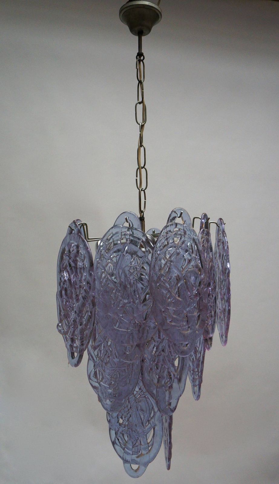 Murano Glass Chandelier By Carlo Nason For Mazzega photo for sale