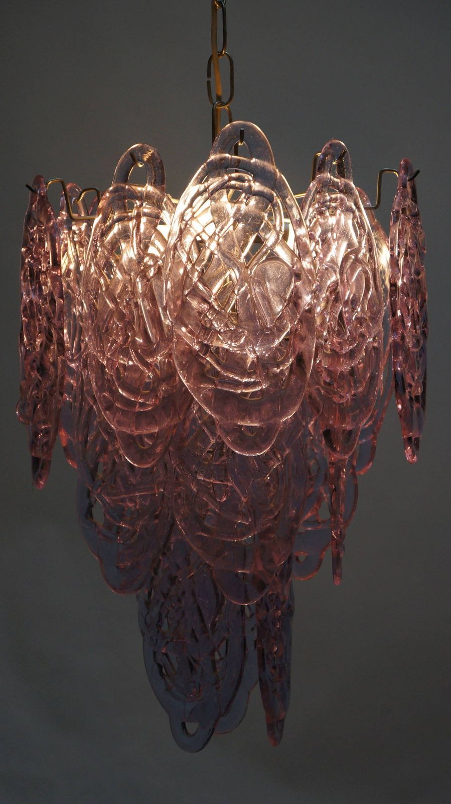 photo furniture Murano Glass Chandelier By Carlo Nason For Mazzega
