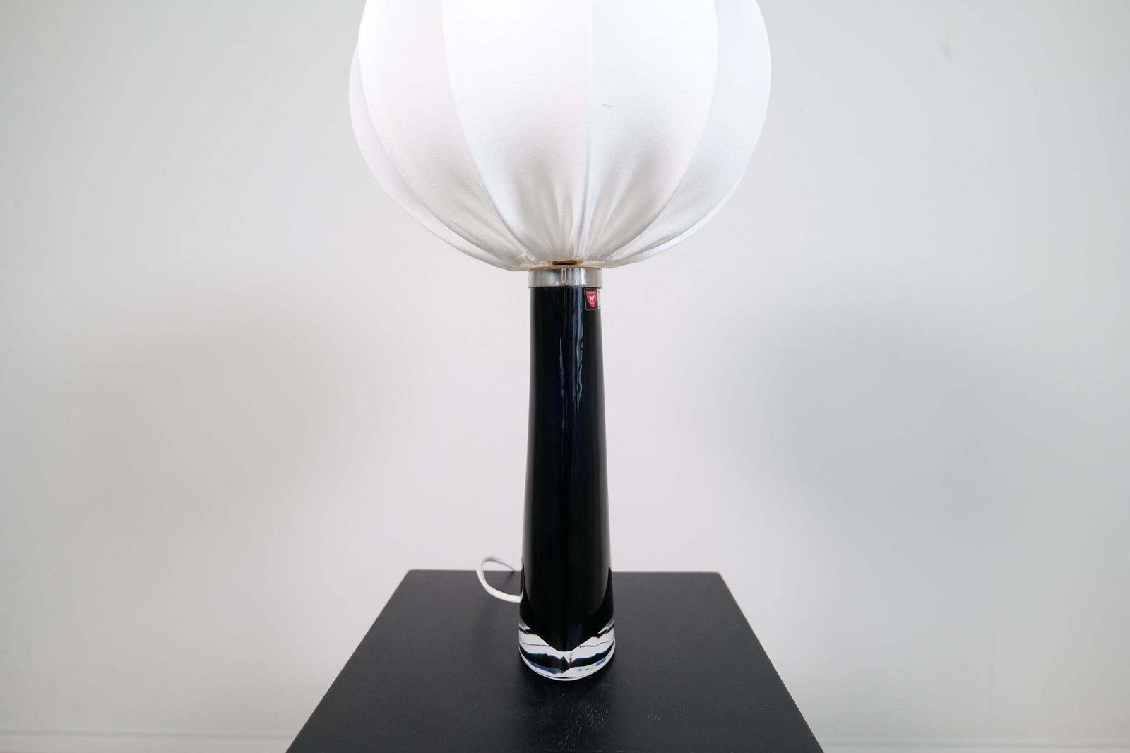 Midcentury Modern Sculptural Table Lamp By Carl Fagerlund Orrefors Sweden photo vintage