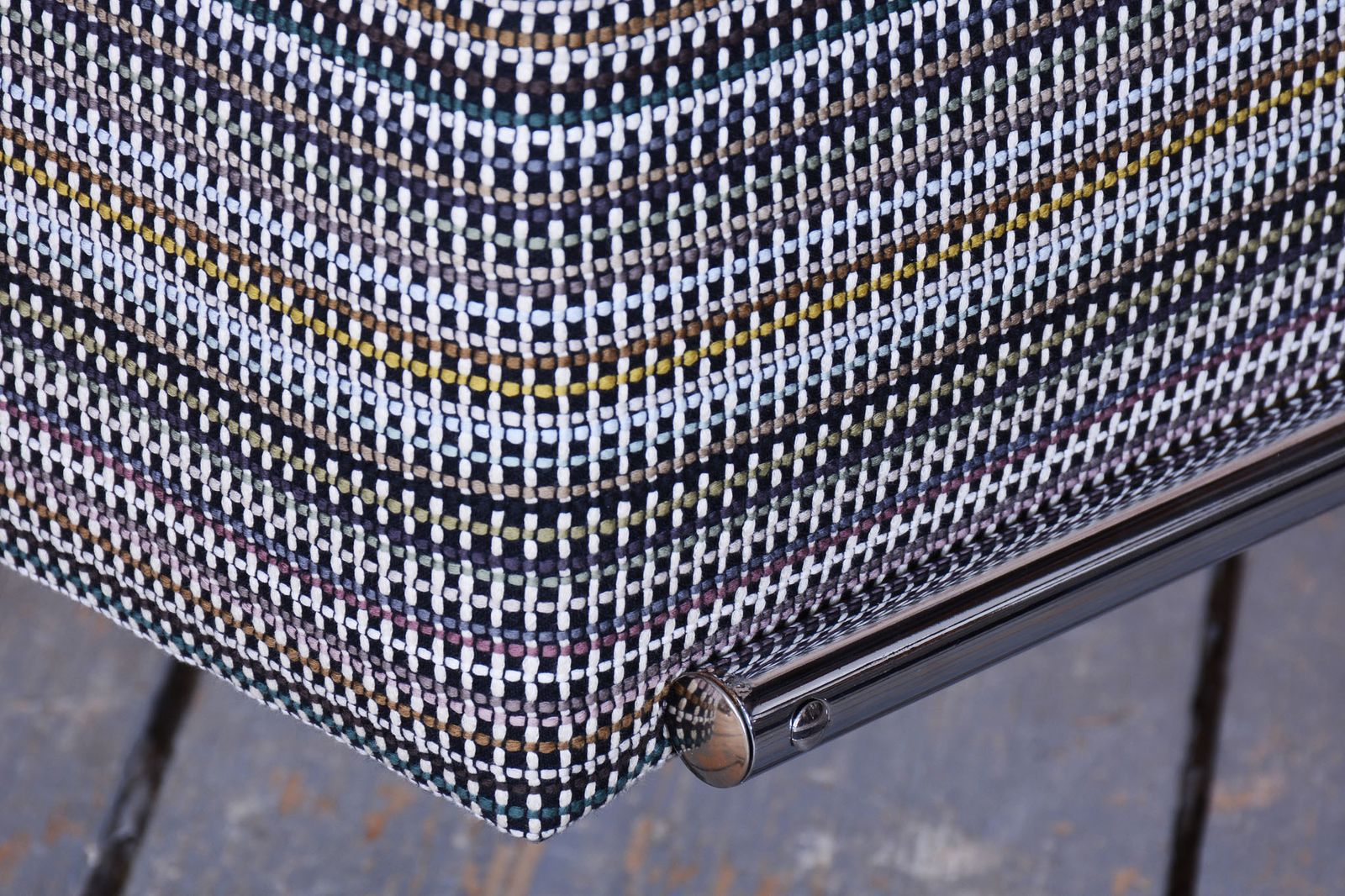 Restored Bauhaus Stool, By Robert Slezák, Chrome Plated Steel, Czech, 1930s photo buy