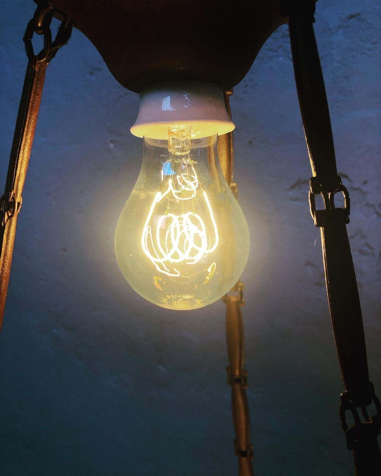 Lighting Antique Alabaster Plafonnier Chandelier photo