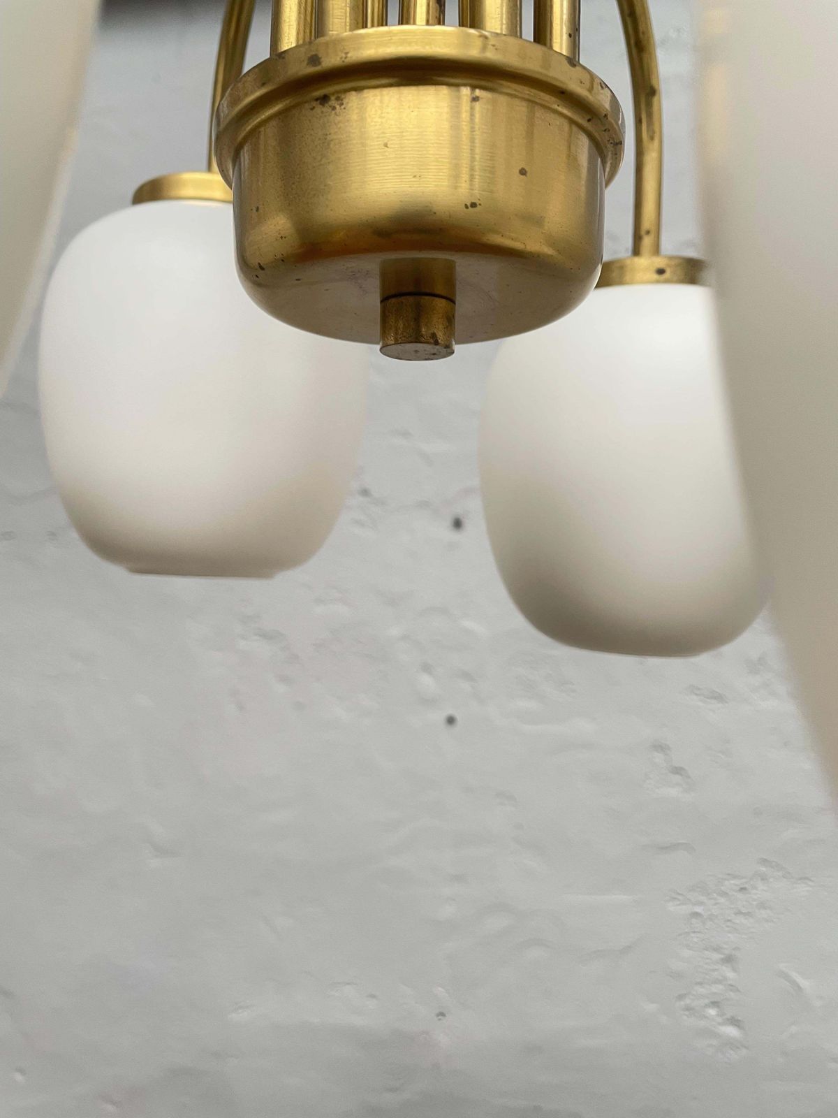Danish Modernist 6 Arm Chandelier Pendant By Lyfa photo buy