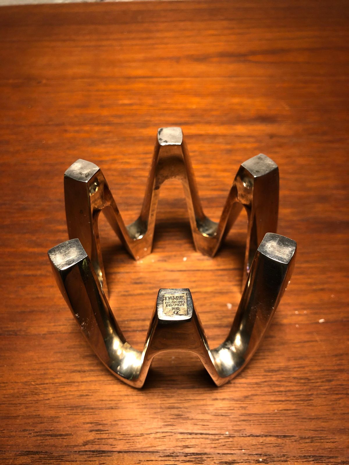 Vintage Danish Chrome 12 Candle Holder Candleholder By Jen H. Quistgaard photo Home Decor