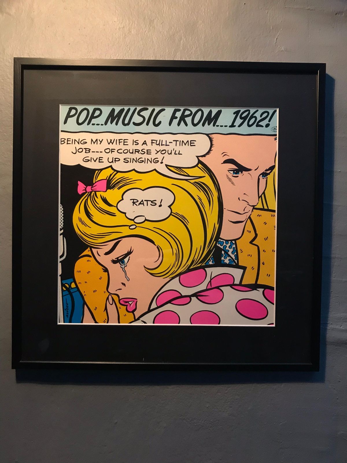 Vintage Set Of 10 Framed Pop Music From 1960 1969 Pop Art Lp Covers photo Art