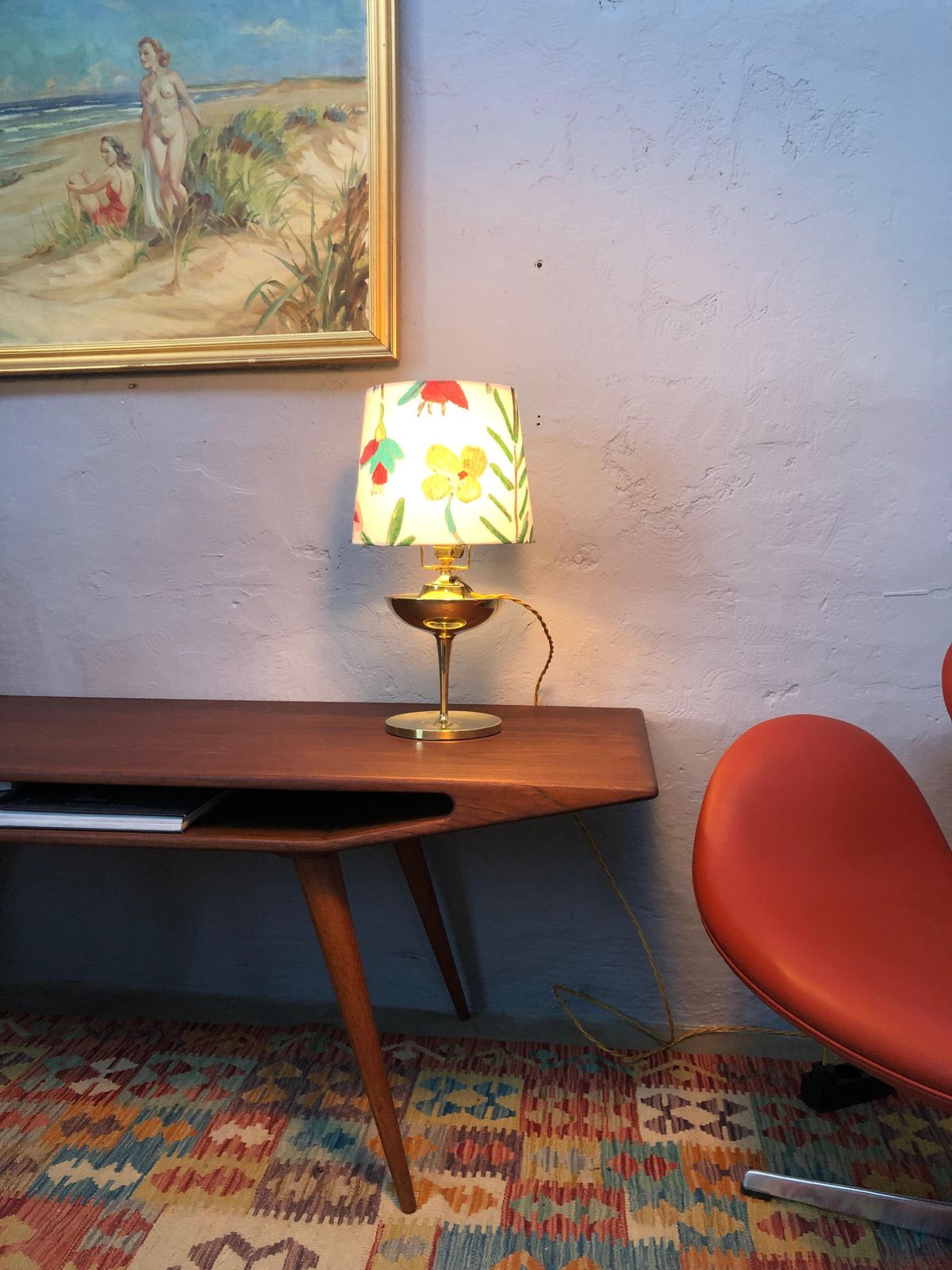 Antique Swedish Brass Oil Lampe By Böhlmarks Of Stockholm photo furniture