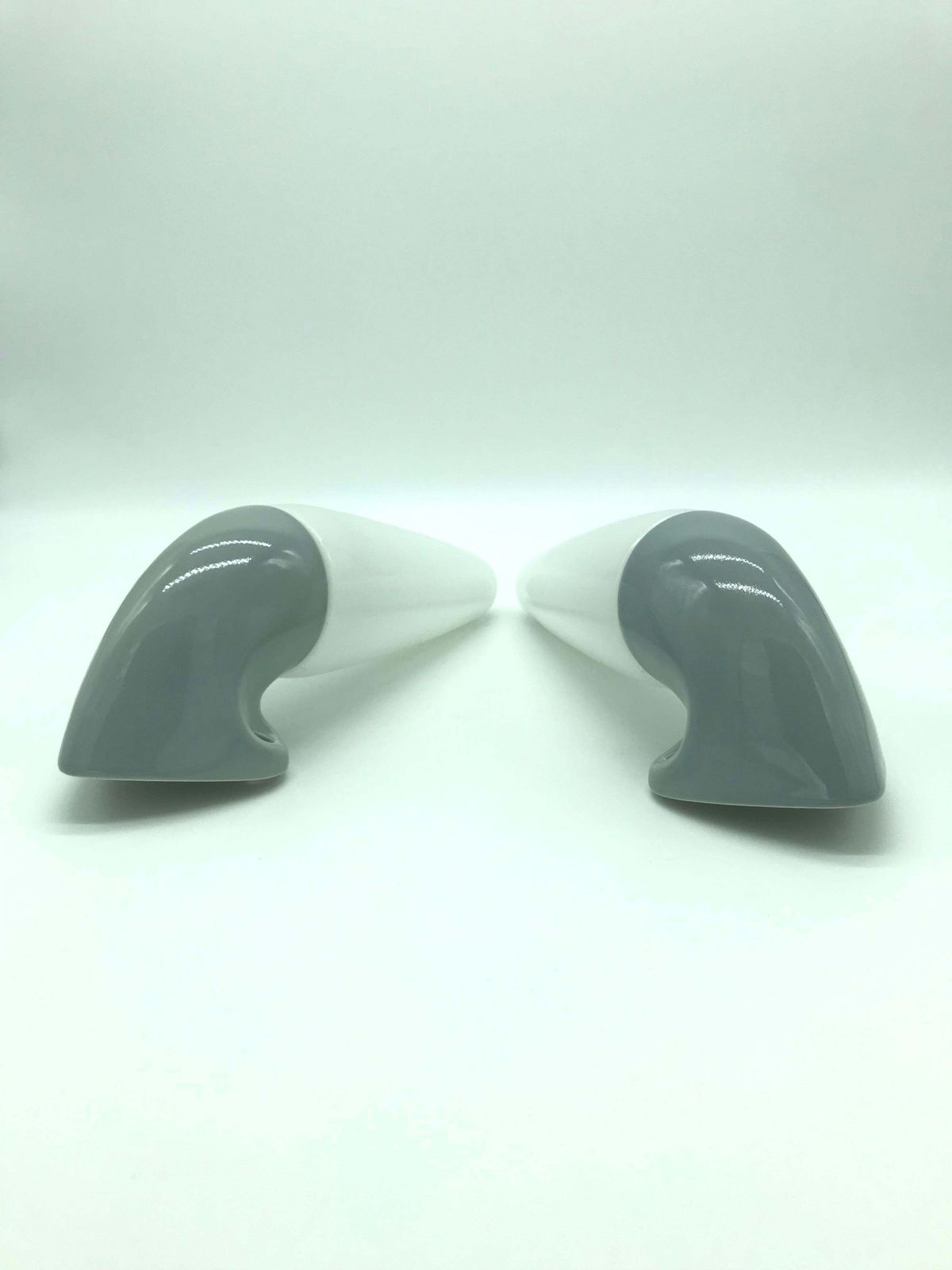 Vintage Ifö Of Sweden Ceramic Bathroom Lamps With Opaline Shades From The 1960s photo for sale